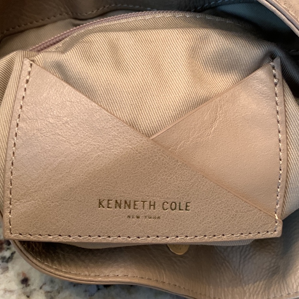 Leather Kenneth Cole Bag Purse - Picture 12 of 15